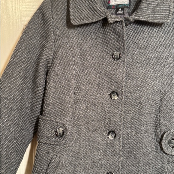 Rothschild Charcoal Trench Coat - Picture 2 of 9